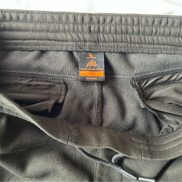 Rip curl anti series black men’s jogger sweatpants XL - Picture 8 of 8